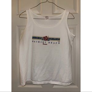 Waikiki Beach Tank Top